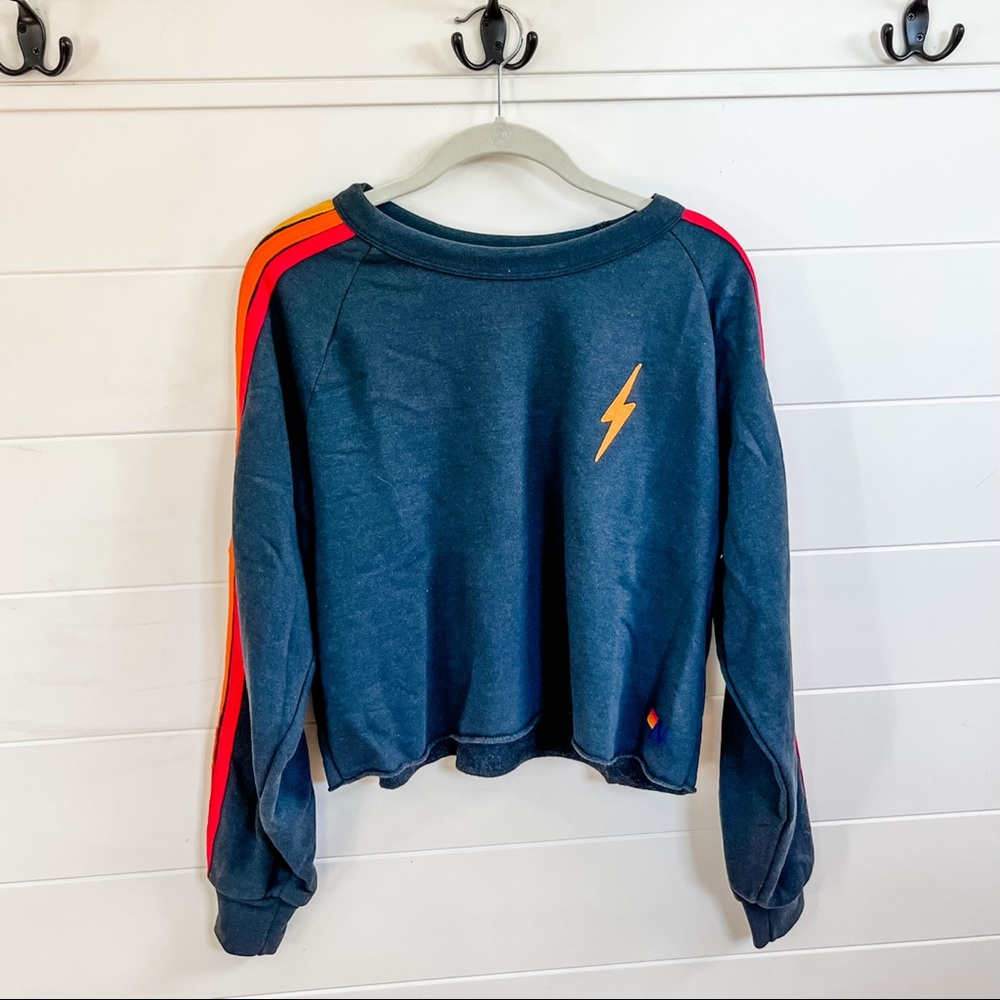 AVIATOR NATION CROPPED HOODIE